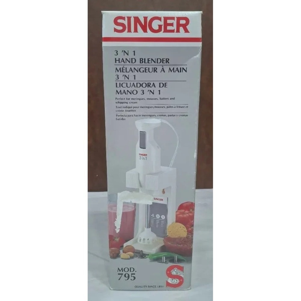 Singer 3-in-1 Hand Blender NEW IN BOX
